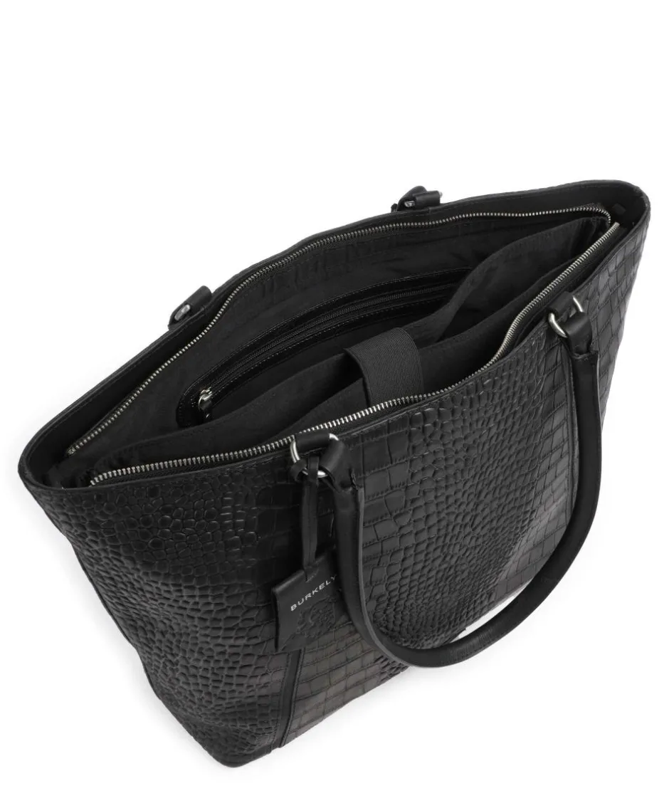 Burkely Tote Bags-Cool Colbie Tote bag 15″ embossed leather