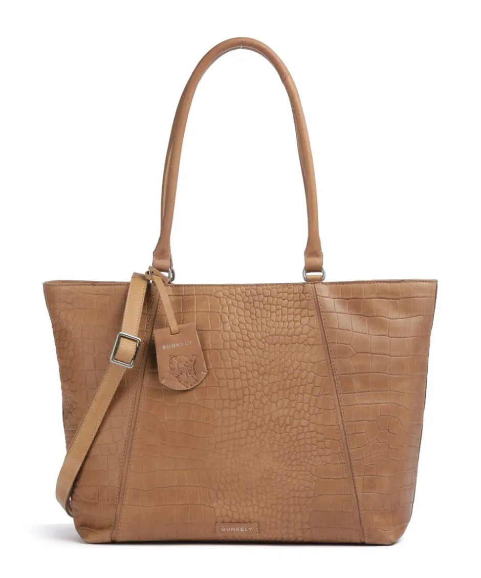 Burkely Tote Bags-Cool Colbie Tote bag 15″ embossed leather