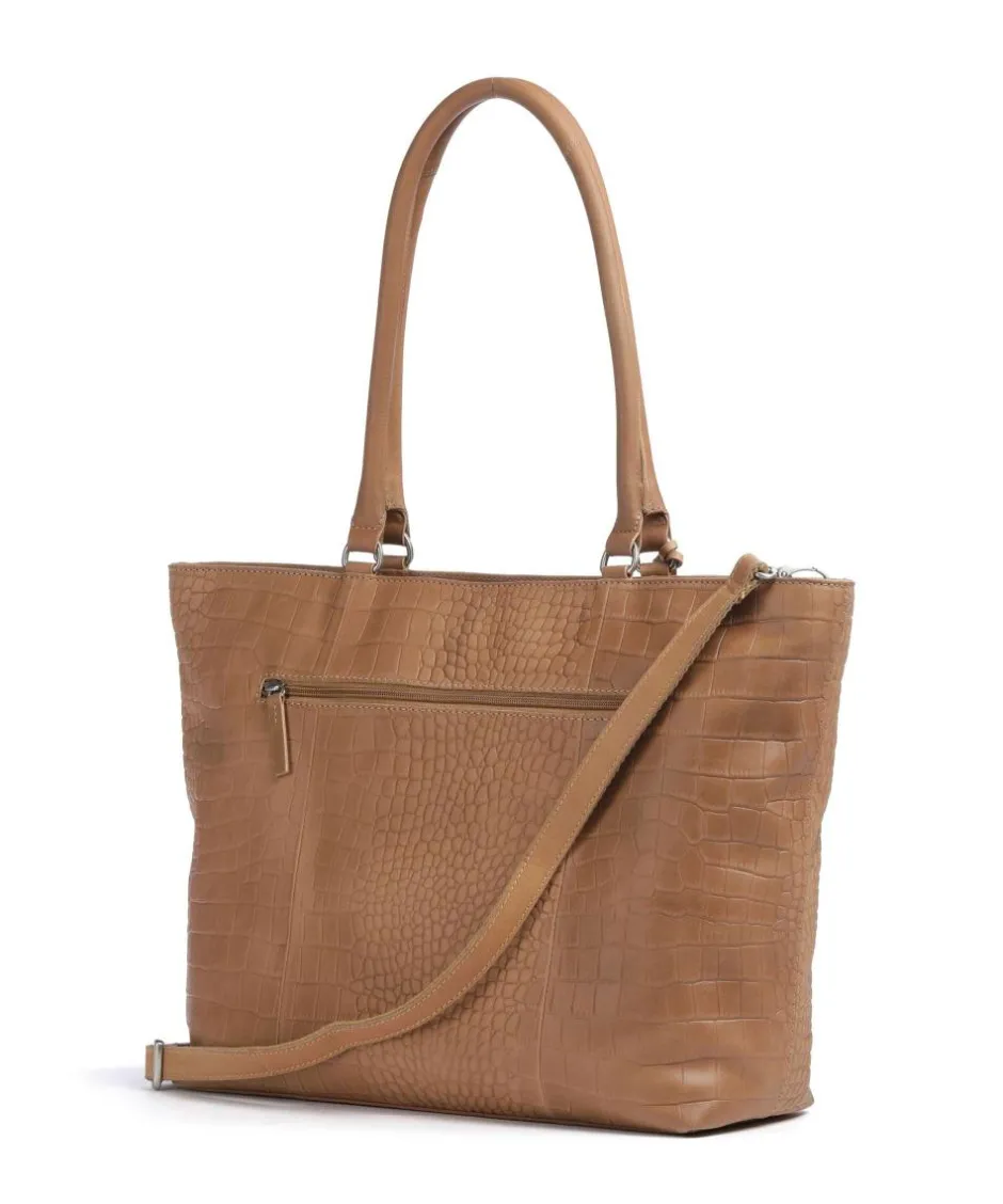 Burkely Tote Bags-Cool Colbie Tote bag 15″ embossed leather
