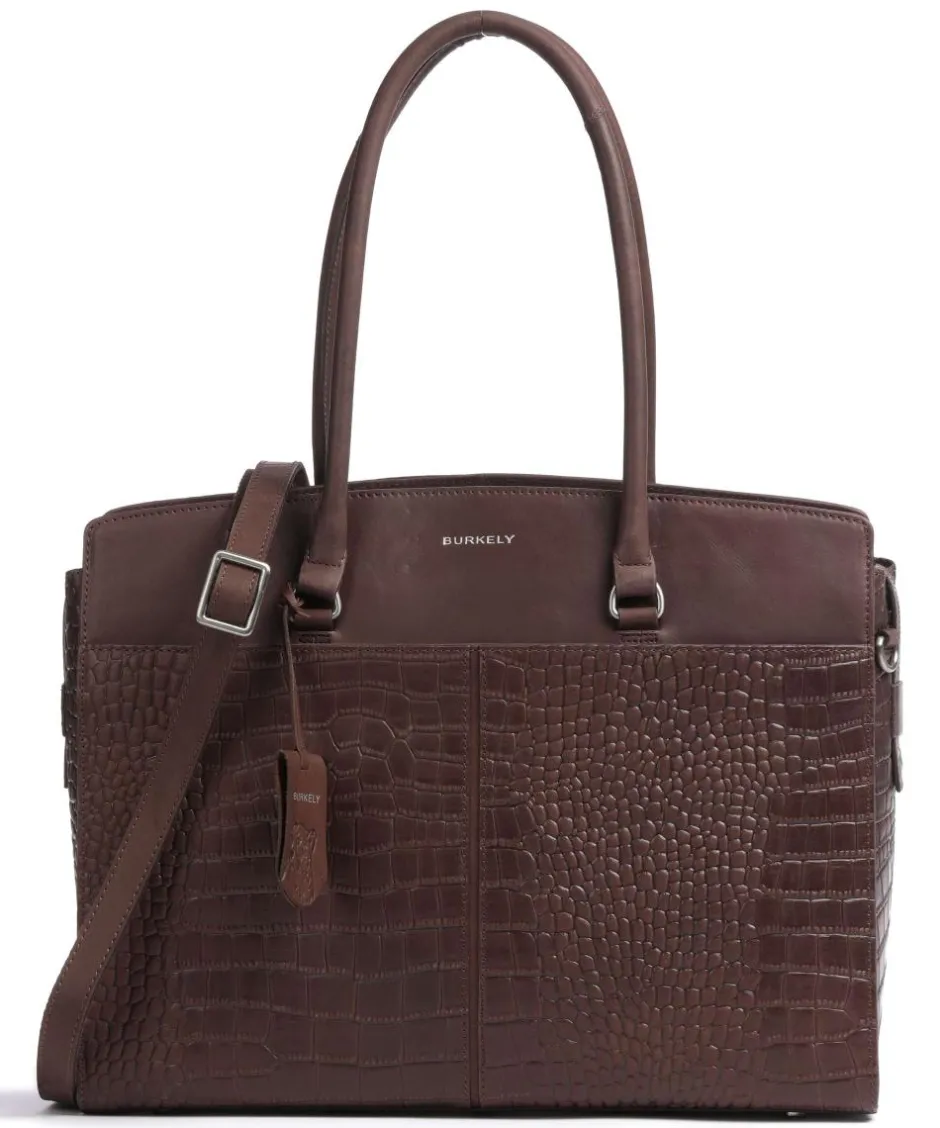Burkely Tote Bags-Cool Colbie Tote bag 15″ embossed leather