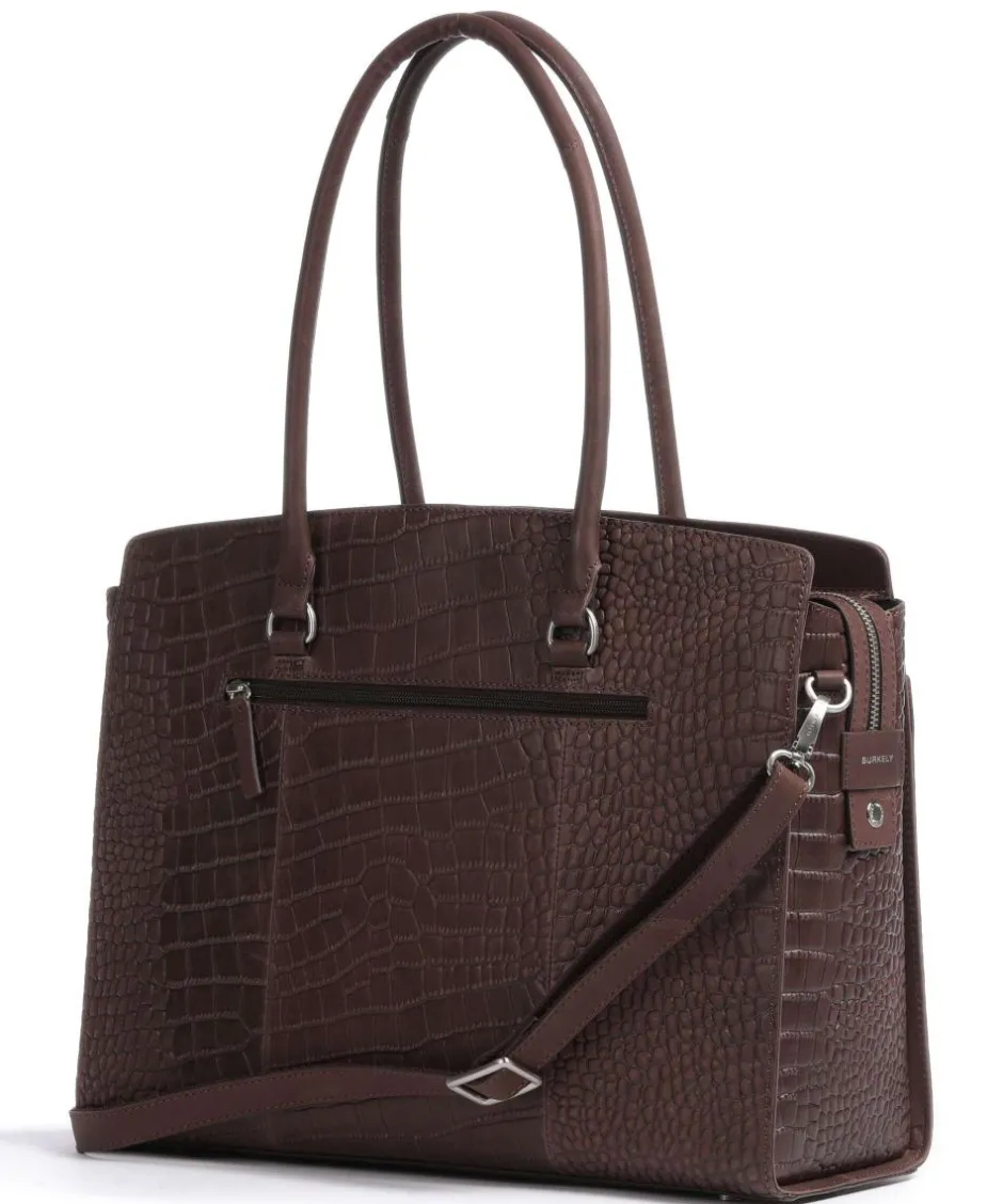 Burkely Tote Bags-Cool Colbie Tote bag 15″ embossed leather