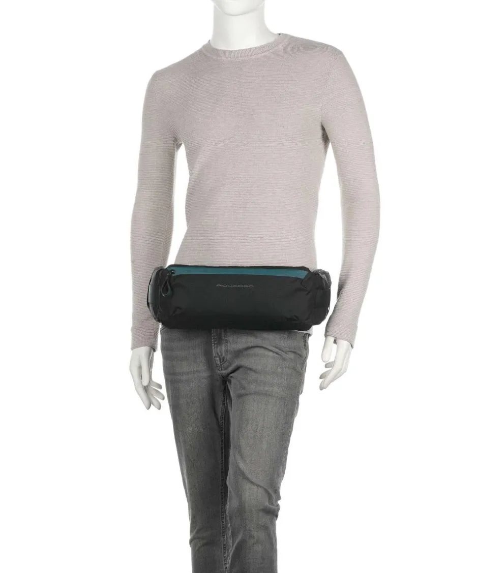 Piquadro Fanny Packs|Crossbody Bags-Corner H2O Fanny pack recycled polyester