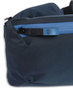 Piquadro Fanny Packs|Crossbody Bags-Corner H2O Fanny pack recycled polyester