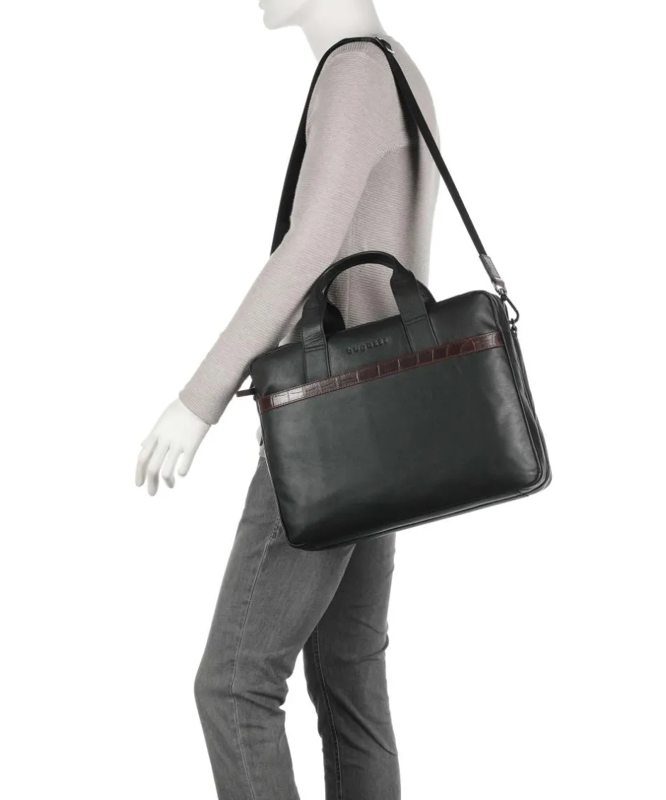 Bugatti Business- & Laptop Bags-Corso Deluxe Briefcase 15″ nappa leather