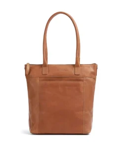 The Chesterfield Brand Tote Bags-Cow Wax Pull Up Altona Tote bag 14″ fine grain leather
