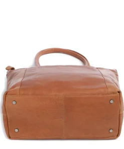 The Chesterfield Brand Tote Bags-Cow Wax Pull Up Altona Tote bag 14″ fine grain leather