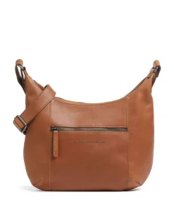 The Chesterfield Brand Shoulder Bags|Hobo Bags-Cow Wax Pull Up Arlette Hobo bag fine grain leather