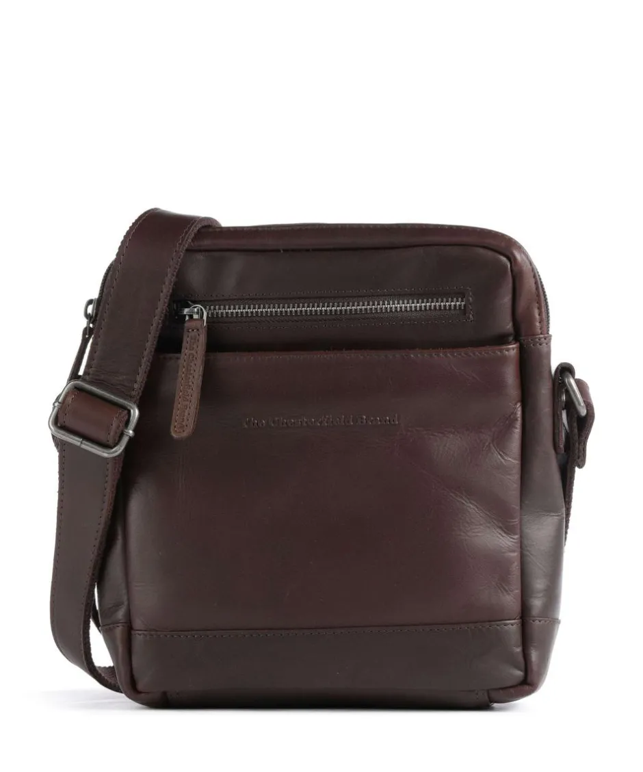 The Chesterfield Brand Crossbody Bags-Cow Wax Pull Up Arnhem Crossbody bag fine grain leather
