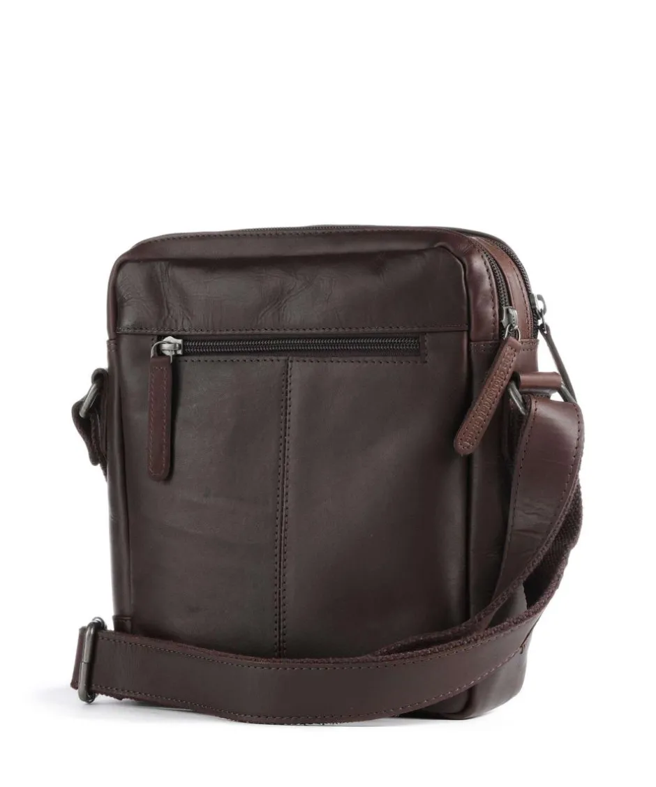 The Chesterfield Brand Crossbody Bags-Cow Wax Pull Up Arnhem Crossbody bag fine grain leather