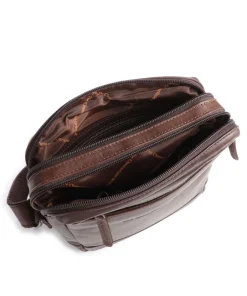 The Chesterfield Brand Crossbody Bags-Cow Wax Pull Up Arnhem Crossbody bag fine grain leather