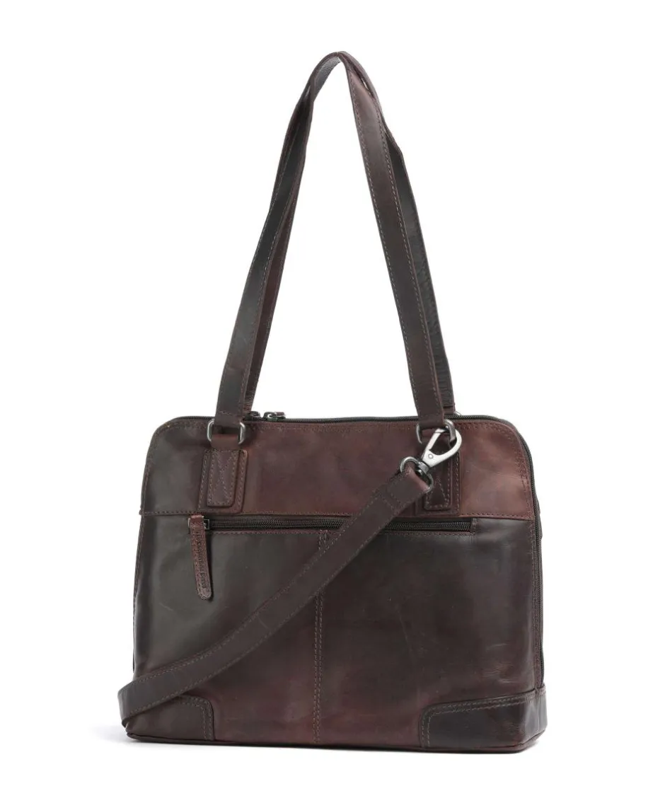 The Chesterfield Brand Shoulder Bags-Cow Wax Pull Up Belgrado Shoulder bag cow leather