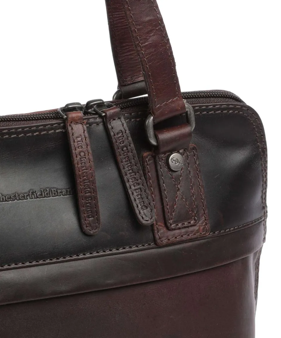 The Chesterfield Brand Shoulder Bags-Cow Wax Pull Up Belgrado Shoulder bag cow leather
