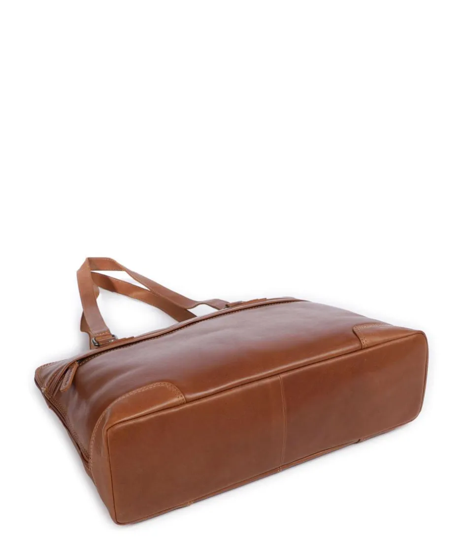The Chesterfield Brand Shoulder Bags-Cow Wax Pull Up Branson Shoulder bag 14″ cow leather