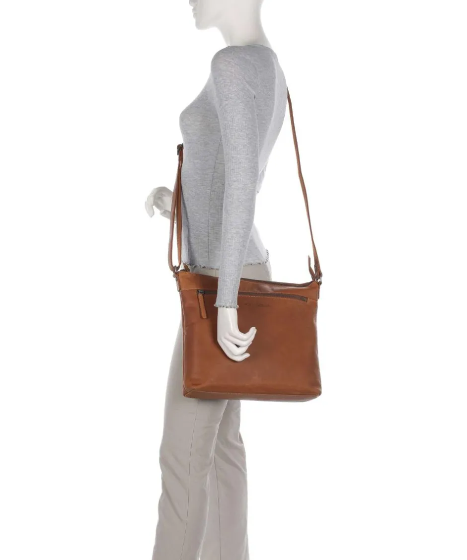 The Chesterfield Brand Crossbody Bags-Cow Wax Pull Up Cartagena Crossbody bag cow leather