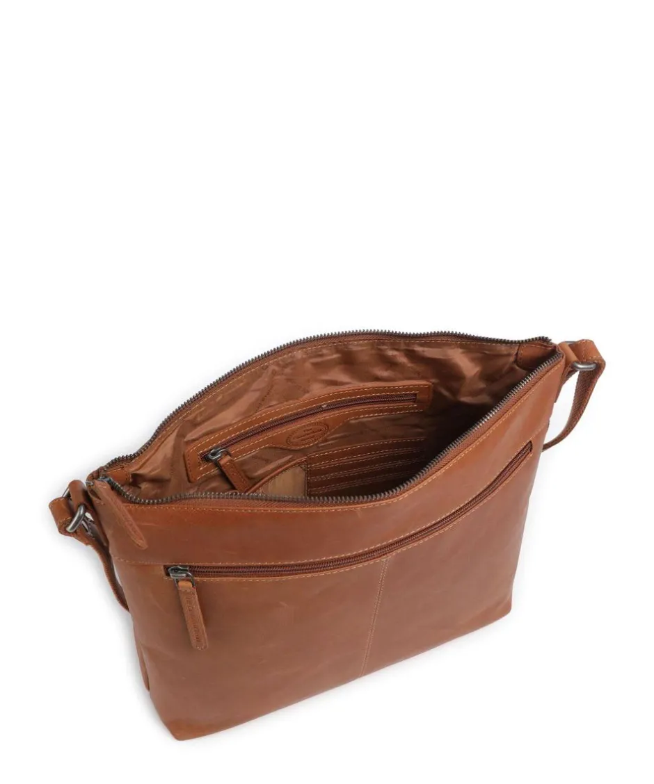 The Chesterfield Brand Crossbody Bags-Cow Wax Pull Up Cartagena Crossbody bag cow leather