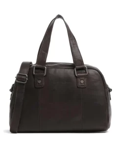 The Chesterfield Brand Handbags-Cow Wax Pull Up Dover Handbag fine grain leather