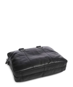 The Chesterfield Brand Business- & Laptop Bags-Cow Wax Pull Up Fabian Briefcase 15″ cow leather