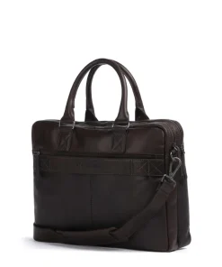 The Chesterfield Brand Business- & Laptop Bags-Cow Wax Pull Up Fabian Briefcase 15″ cow leather