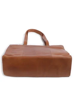 The Chesterfield Brand Tote Bags-Cow Wax Pull Up Fidenza Tote bag 15″ pull-up cow leather