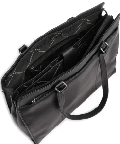 The Chesterfield Brand Tote Bags-Cow Wax Pull Up Fidenza Tote bag 15″ pull-up cow leather