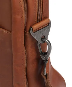 The Chesterfield Brand Business- & Laptop Bags-Cow Wax Pull Up Frazer Briefcase 15″ cow leather