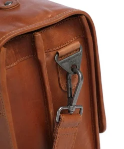 The Chesterfield Brand Business- & Laptop Bags-Cow Wax Pull Up Glenwood Briefcase 17″ cow leather