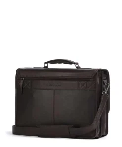 The Chesterfield Brand Business- & Laptop Bags-Cow Wax Pull Up Glenwood Briefcase 17″ cow leather