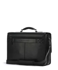 The Chesterfield Brand Business- & Laptop Bags-Cow Wax Pull Up Glenwood Briefcase 17″ cow leather
