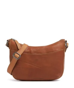 The Chesterfield Brand Crossbody Bags-Cow Wax Pull Up Henderson Crossbody bag fine grain leather