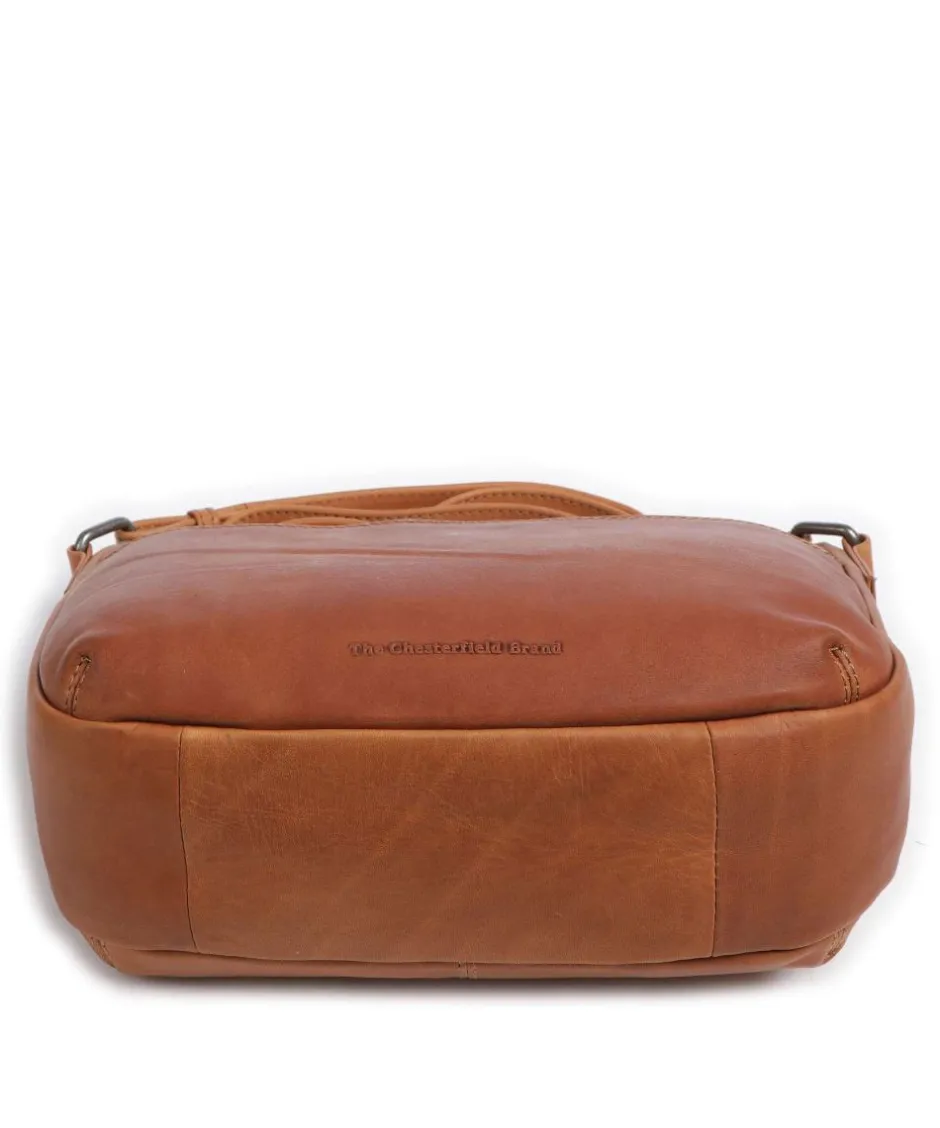 The Chesterfield Brand Crossbody Bags-Cow Wax Pull Up Henderson Crossbody bag fine grain leather