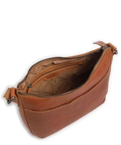 The Chesterfield Brand Crossbody Bags-Cow Wax Pull Up Henderson Crossbody bag fine grain leather
