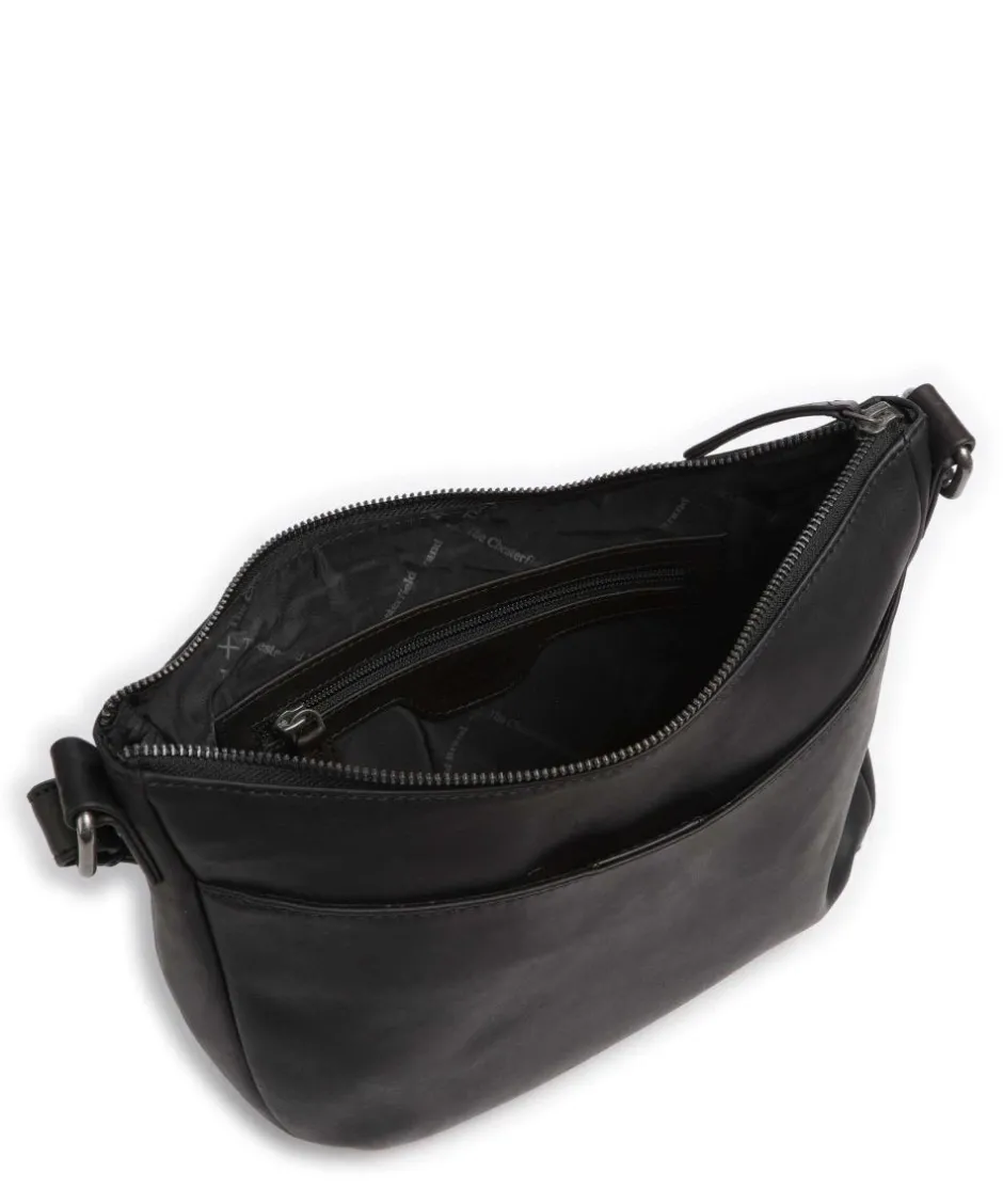 The Chesterfield Brand Crossbody Bags-Cow Wax Pull Up Henderson Crossbody bag fine grain leather