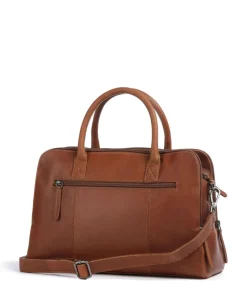 The Chesterfield Brand Handbags-Cow Wax Pull Up Layton Handbag cow leather