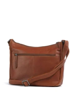 The Chesterfield Brand Crossbody Bags-Cow Wax Pull Up Loraine Crossbody bag cow leather