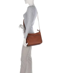 The Chesterfield Brand Crossbody Bags-Cow Wax Pull Up Loraine Crossbody bag cow leather