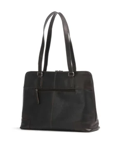 The Chesterfield Brand Business- & Laptop Bags|Tote Bags-Cow Wax Pull Up Lugano Tote bag 14″ pull-up cow leather