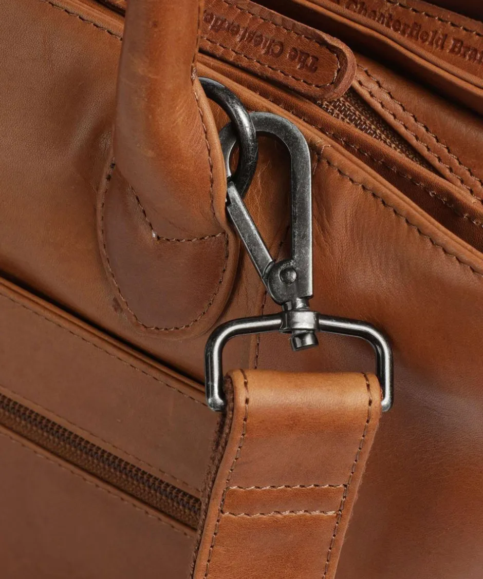 The Chesterfield Brand Business- & Laptop Bags|Handbags-Cow Wax Pull Up Passau Handbag 10″ pull-up cow leather