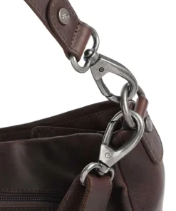 The Chesterfield Brand Shoulder Bags|Hobo Bags-Cow Wax Pull Up Regina Hobo bag fine grain leather