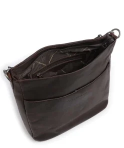 The Chesterfield Brand Shoulder Bags|Hobo Bags-Cow Wax Pull Up Regina Hobo bag fine grain leather
