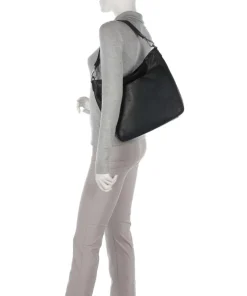 The Chesterfield Brand Shoulder Bags|Hobo Bags-Cow Wax Pull Up Regina Hobo bag fine grain leather