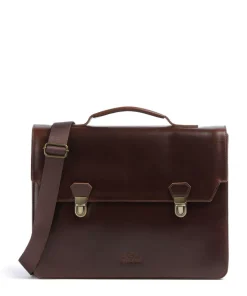 Buckle & Seam Business- & Laptop Bags-Crazy Horse Notes Briefcase 15″ cow leather