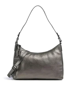Burkely Shoulder Bags-Creased Crystal Shoulder bag grained leather