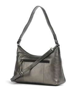 Burkely Shoulder Bags-Creased Crystal Shoulder bag grained leather