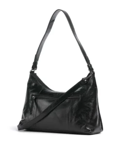 Burkely Shoulder Bags-Creased Crystal Shoulder bag grained leather