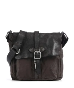 Campomaggi Crossbody Bags-Crossbody bag cotton, grained cow leather