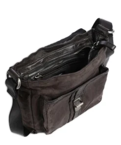 Campomaggi Crossbody Bags-Crossbody bag cotton, grained cow leather