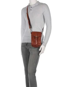 Campomaggi Phone Bags|Fanny Packs-Crossbody bag fine grain cow leather