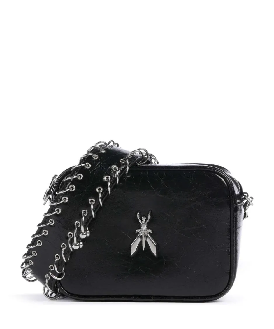 Patrizia Pepe Crossbody Bags-Crossbody bag lamb leather