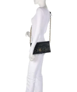 Just Cavalli Crossbody Bags-Crossed Laces Crossbody bag imitation leather