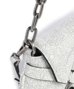 Just Cavalli Shoulder Bags-Crossed Laces Shoulder bag imitation leather